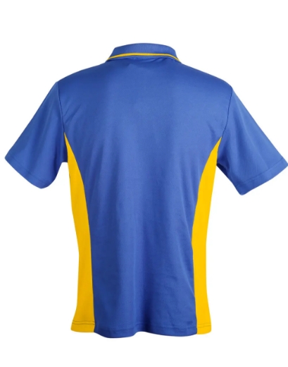 Picture of Winning Spirit, Mens TrueDry Contrast S/S Polo